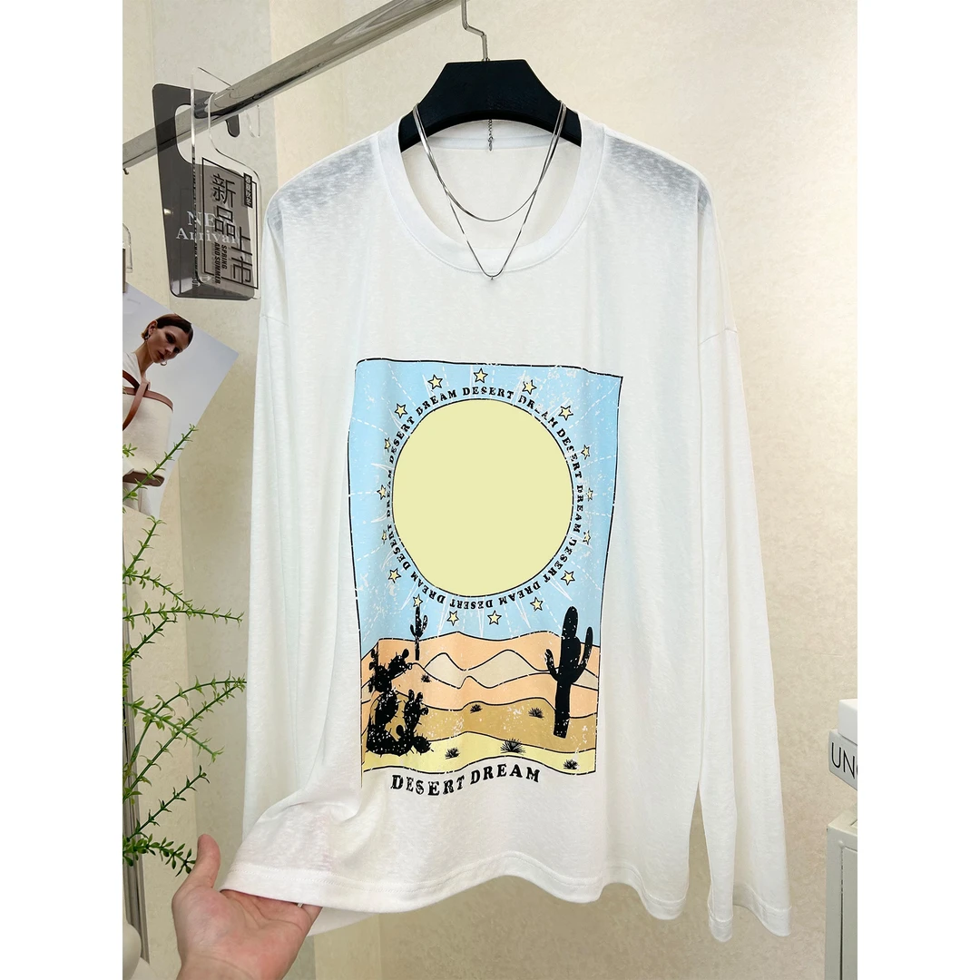 【KOBO】852105高级松弛感长袖防晒T恤 运费补贴6-10