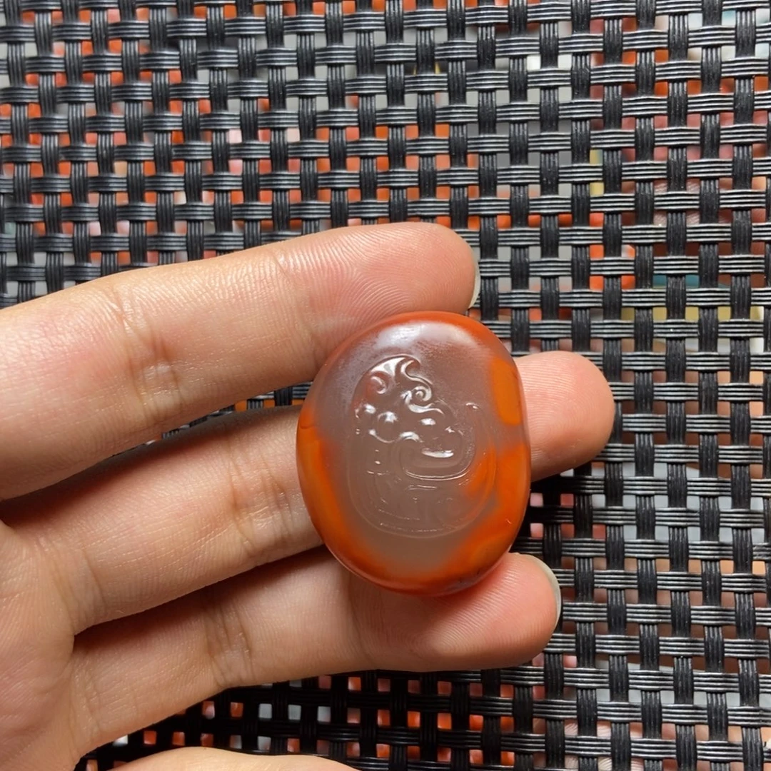 南红玛瑙未镶嵌吊坠(不含链)