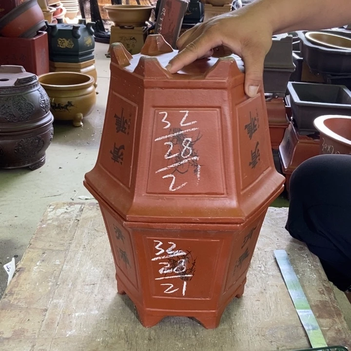 紫砂花盆紫砂紫砂