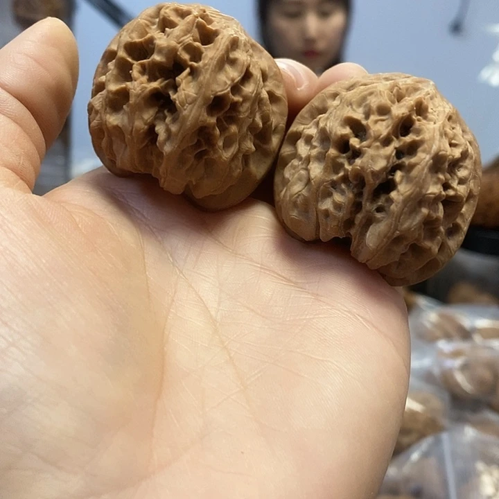 文玩核桃把件41.5野牛小众