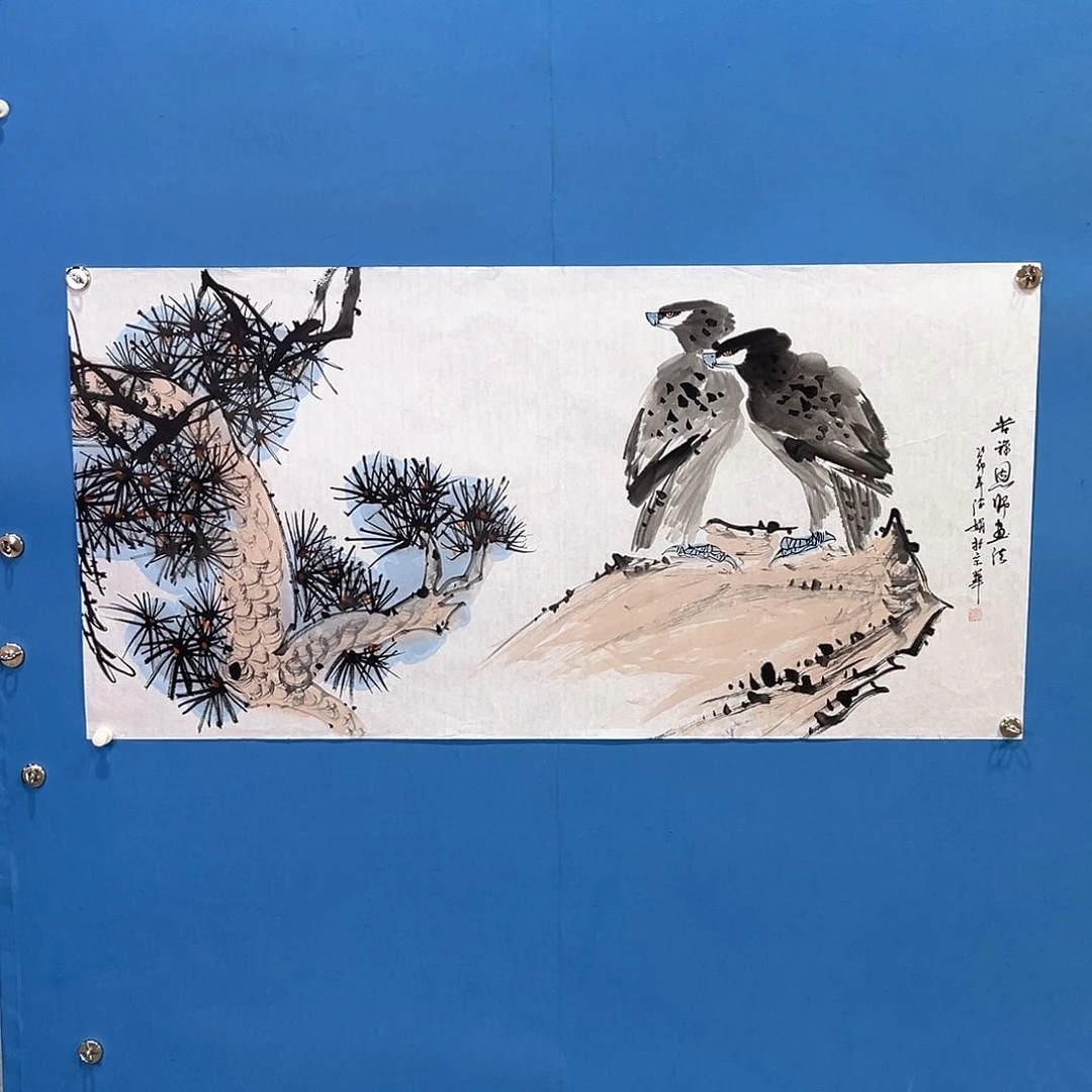 国画国画作品手绘国画
