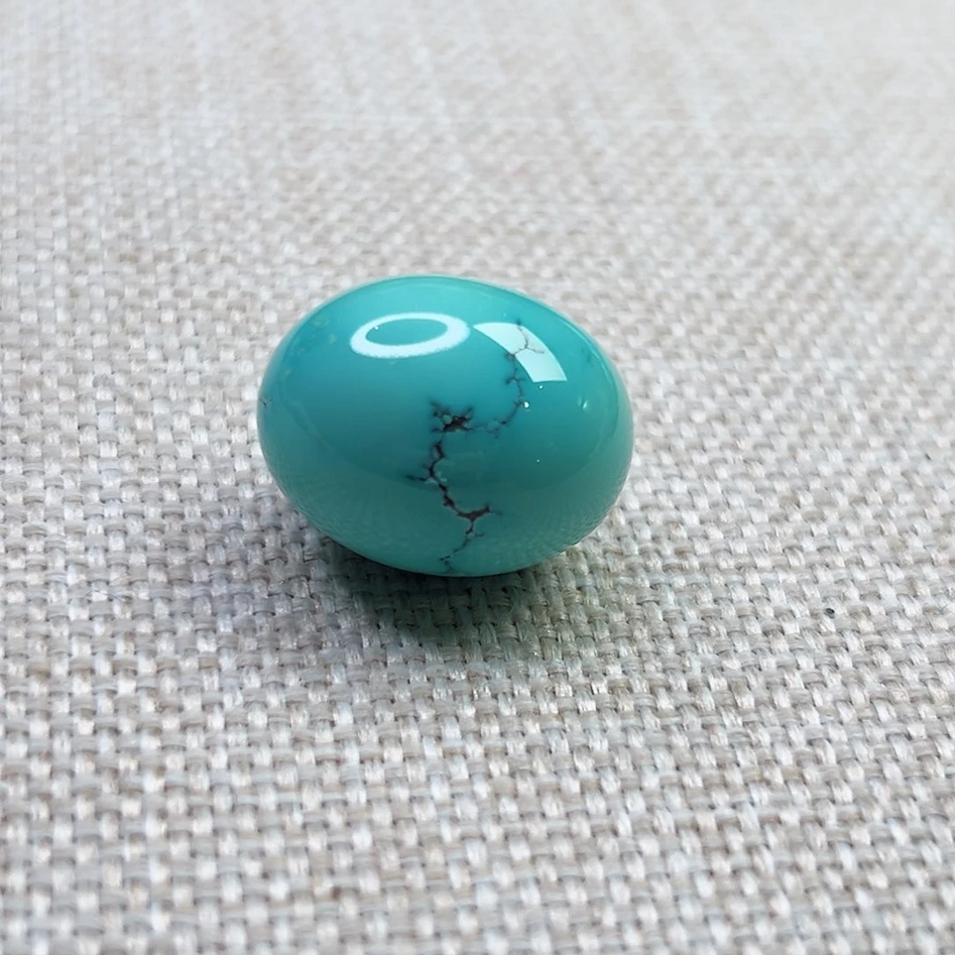 绿松石未镶嵌珠宝奇石23.4长