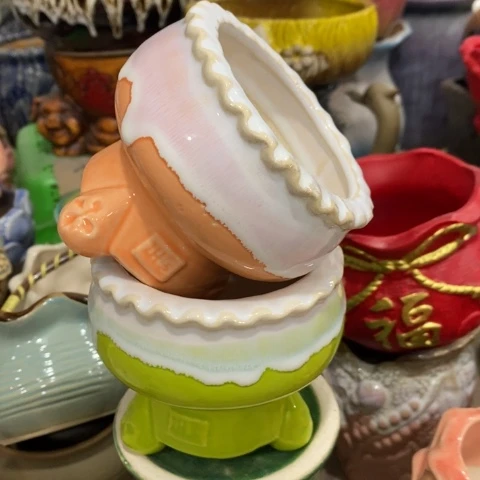 陶瓷Q400绿色，橙色1331313