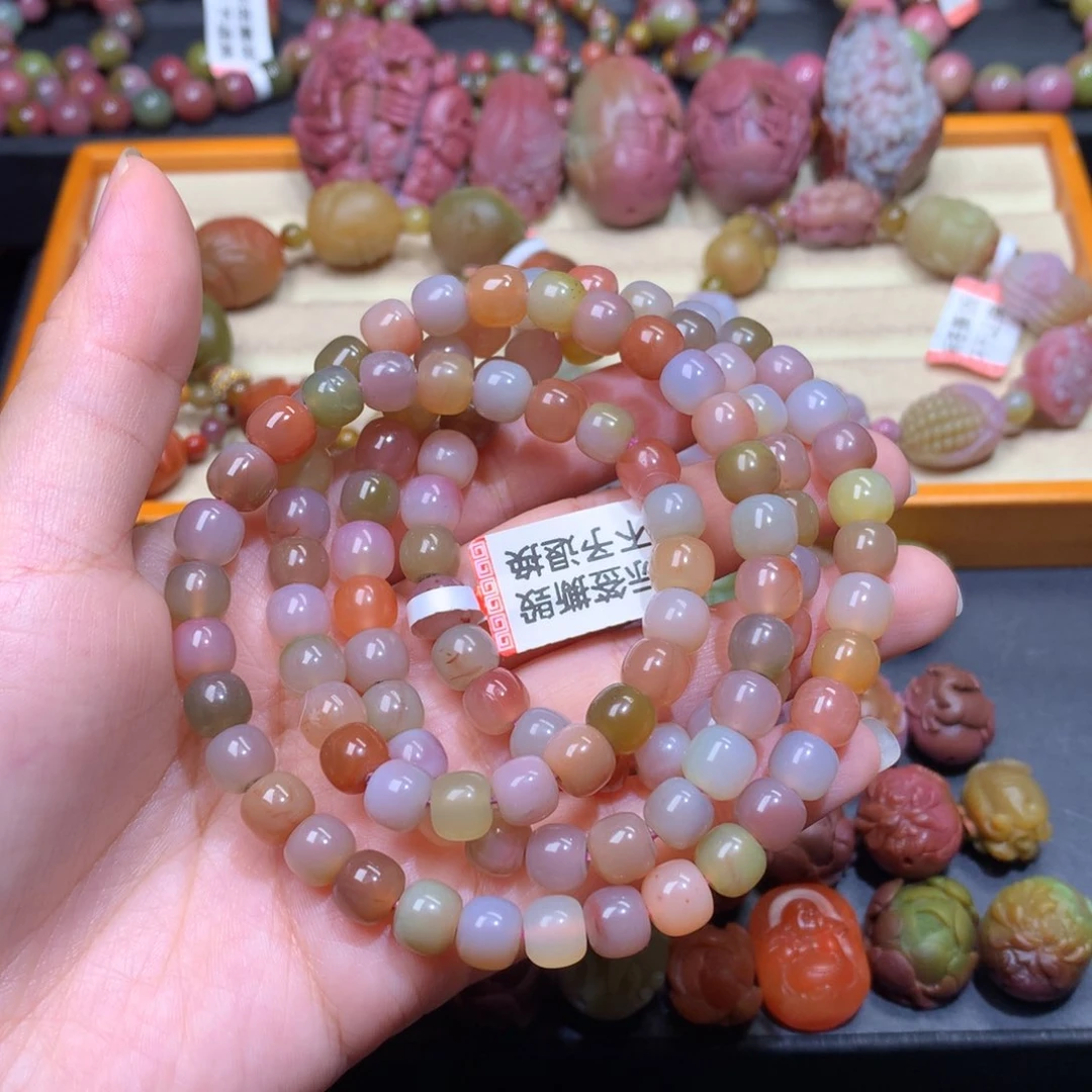 玛瑙/玉髓手链未镶嵌