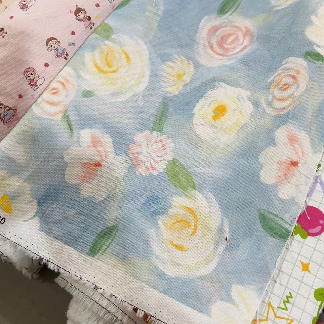 棉一米价纯棉定制底帆布1.5宽果子B