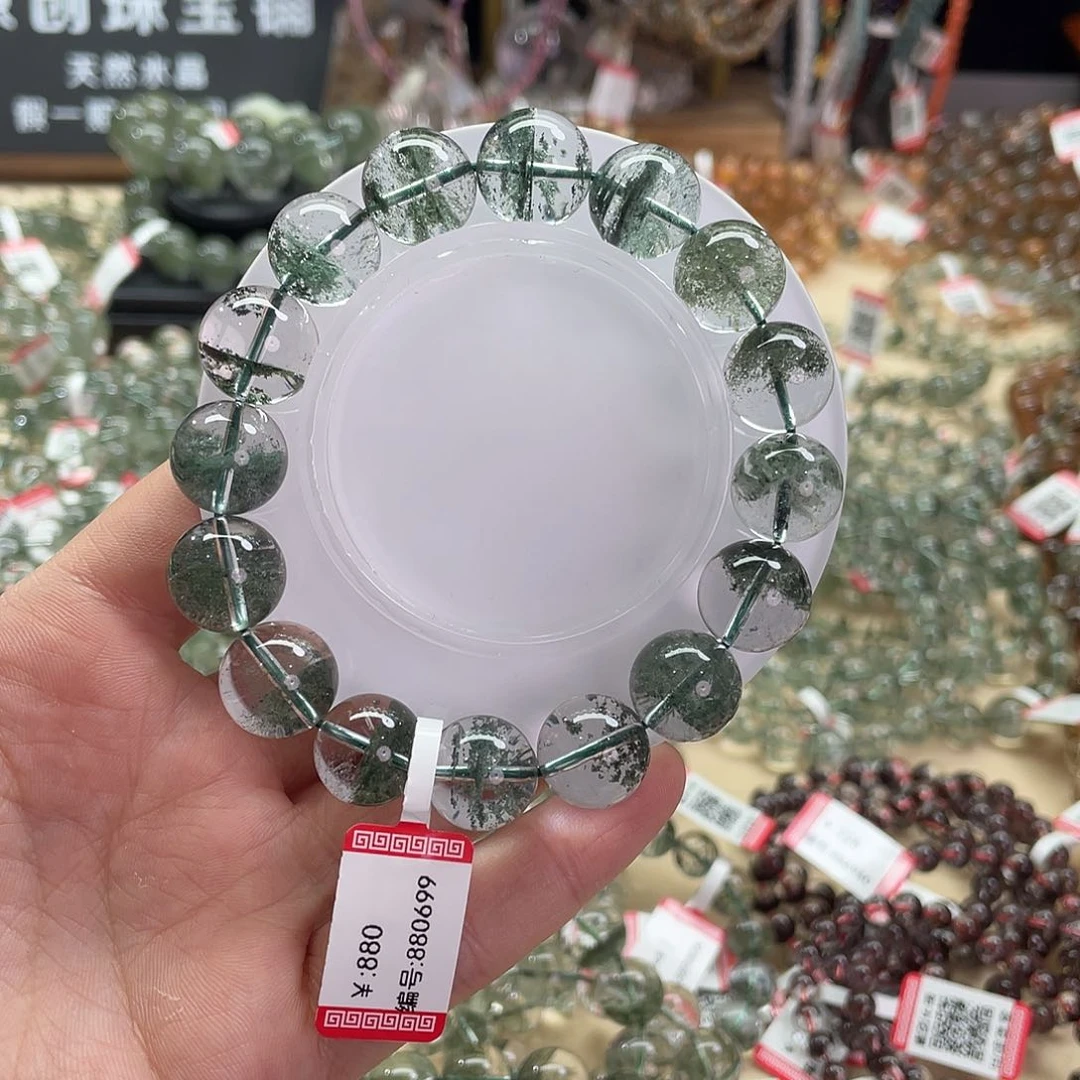 水晶手链未镶嵌?*绿幽灵