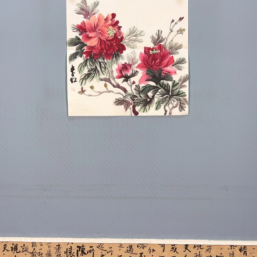 国画372 花鸟和蝴蝶都会出现