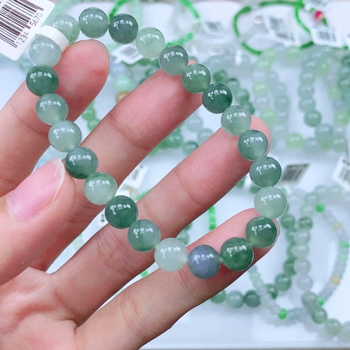 未镶嵌手链翡翠翡翠