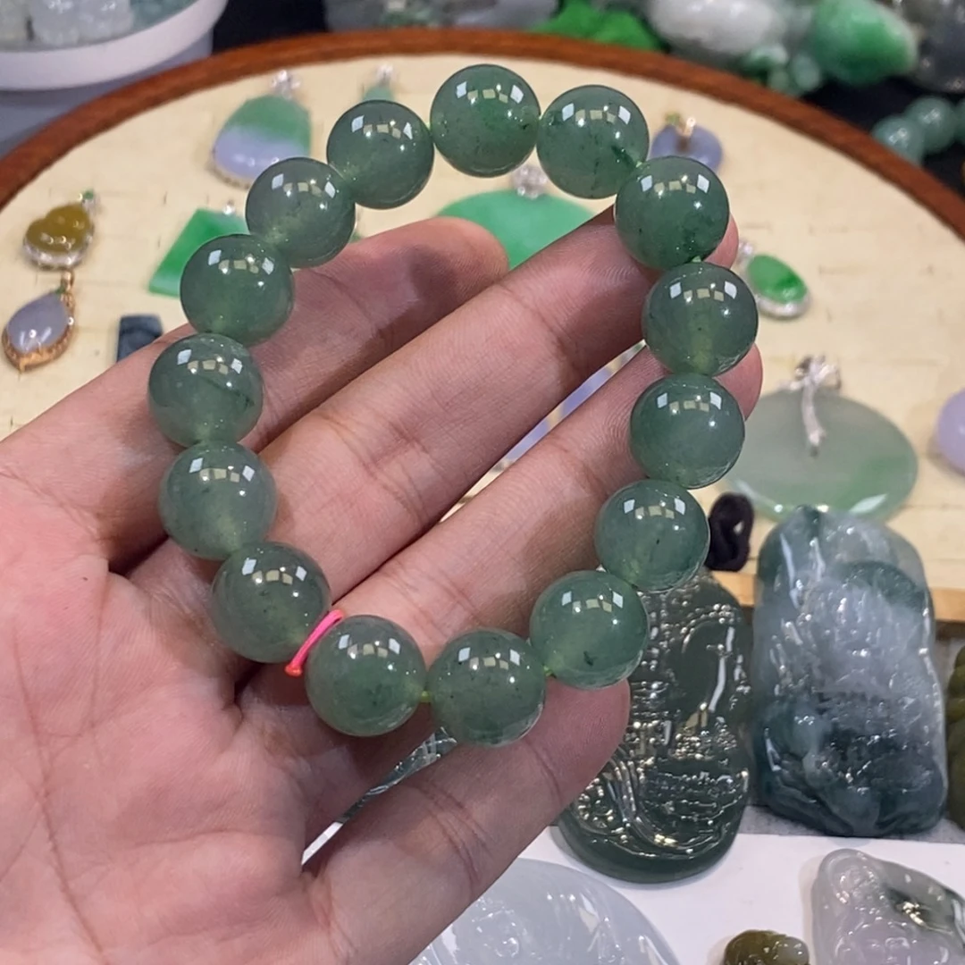 翡翠未镶嵌手串手串