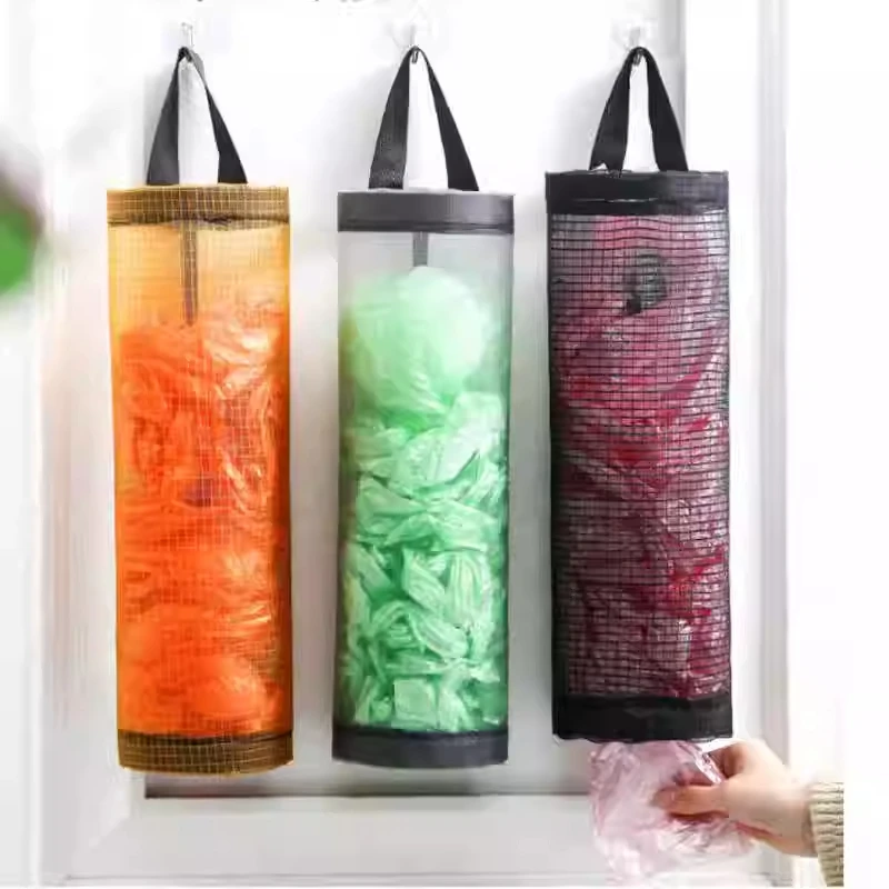 壁挂式垃圾袋收纳用品厨房塑料袋整理袋挂式购物袋储物袋收纳挂袋