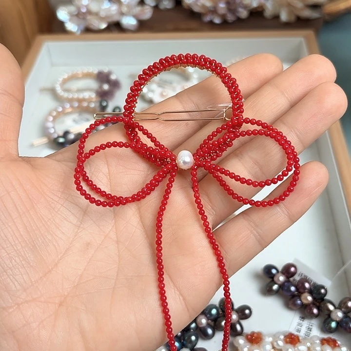 宁***群未镶嵌淡水珍珠发饰