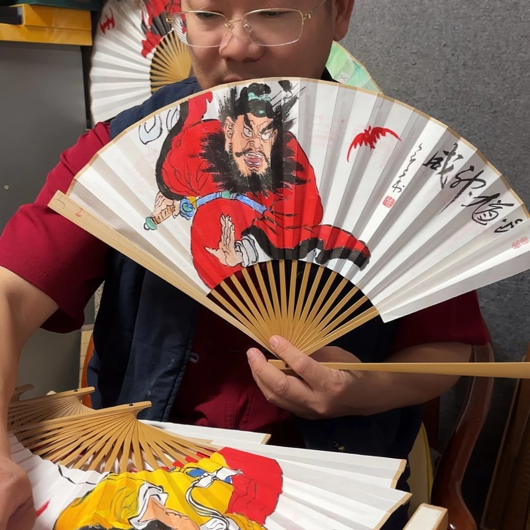 书法手写手绘作品9.5寸玉竹钟馗