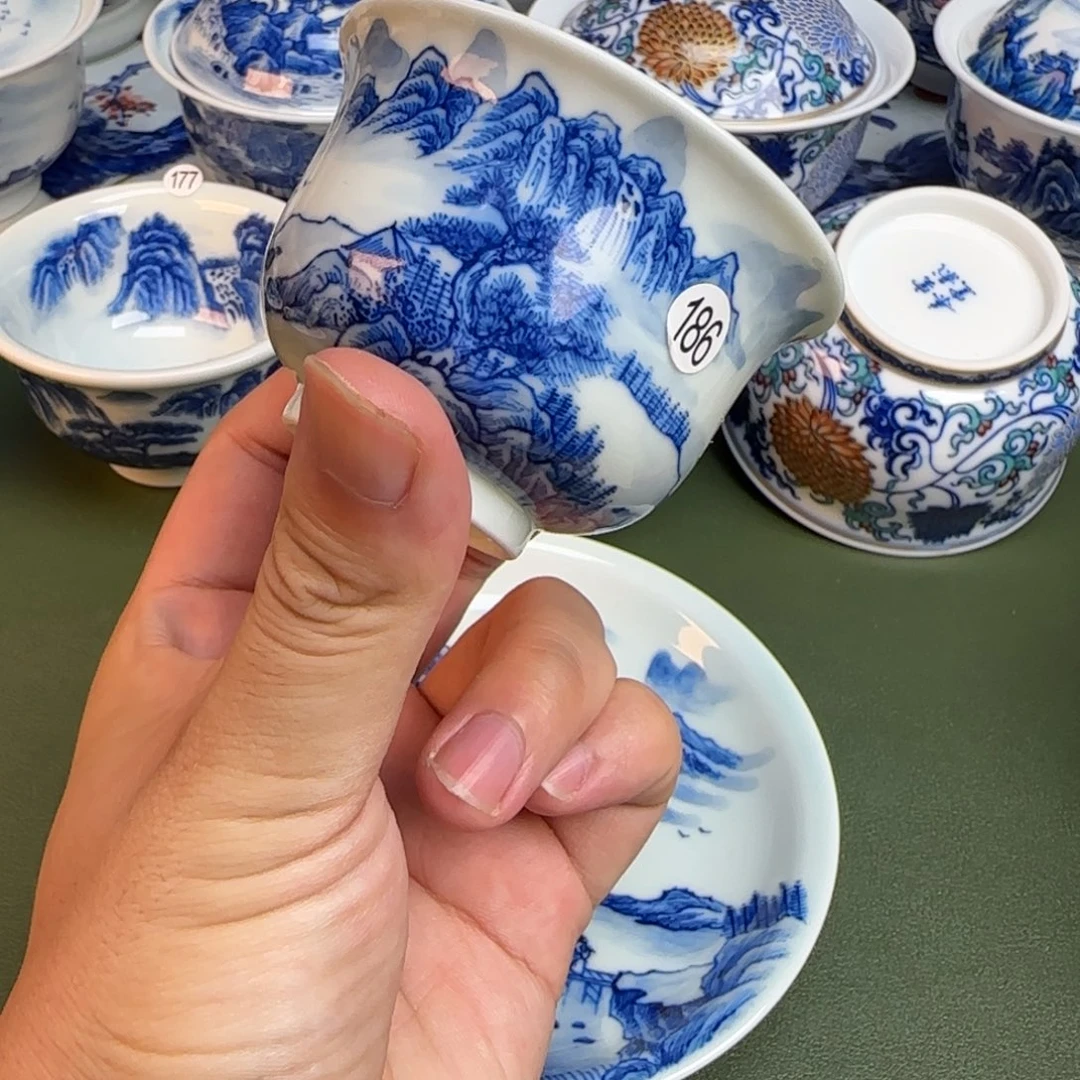 陶彦祖纯手工手绘茶具186