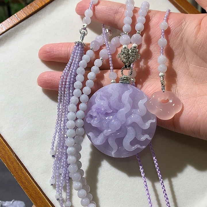 翡翠未镶嵌颈饰翡翠吊坠