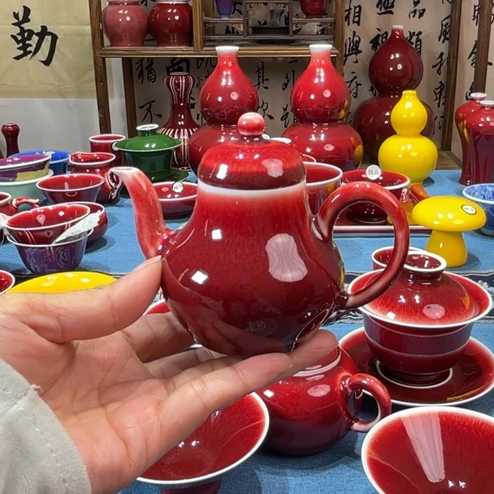 左***爷景德镇陶瓷思婷壶