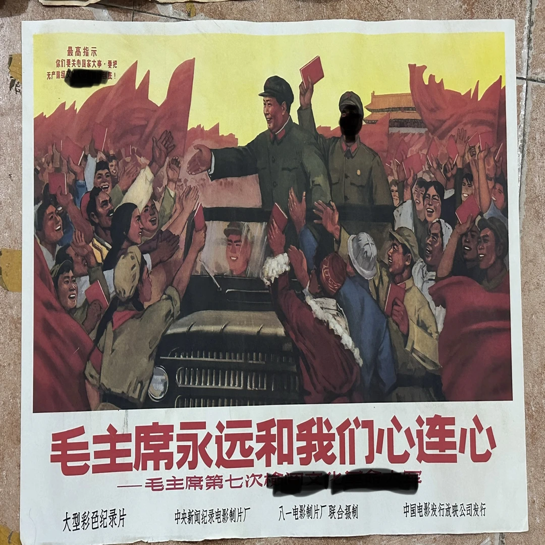 第七次检阅爷爷和木木宣传画