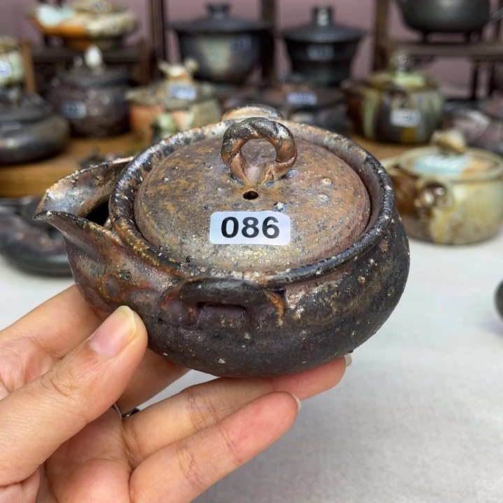 壶裸柴烧陶瓷茶具