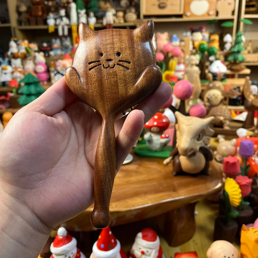 直播 孤品木作摆件家居可爱礼物