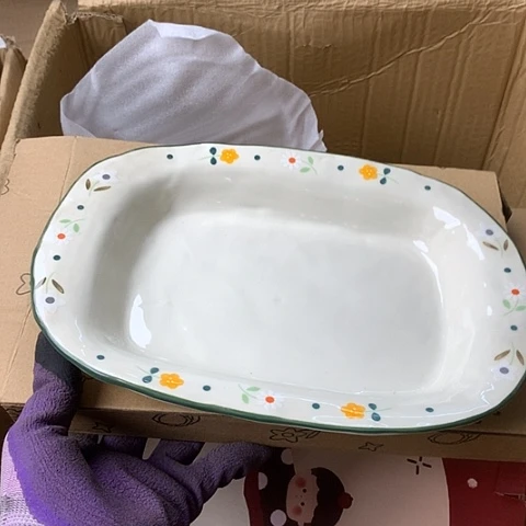 盘陶瓷制品满25拼单发货默认微瑕