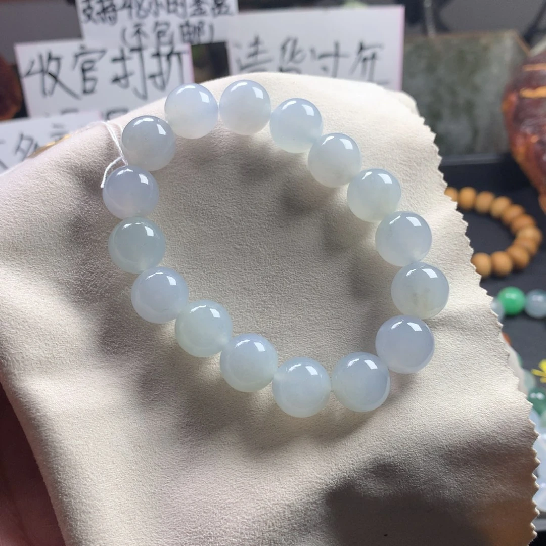 定制翡翠未镶嵌卡12.7 16粒