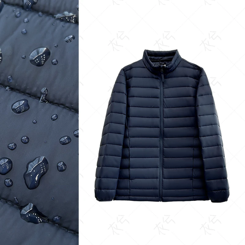 （衣兮高端户外保暖棉服）秋冬情侣款欧美风立领绗缝轻便保暖棉衣G