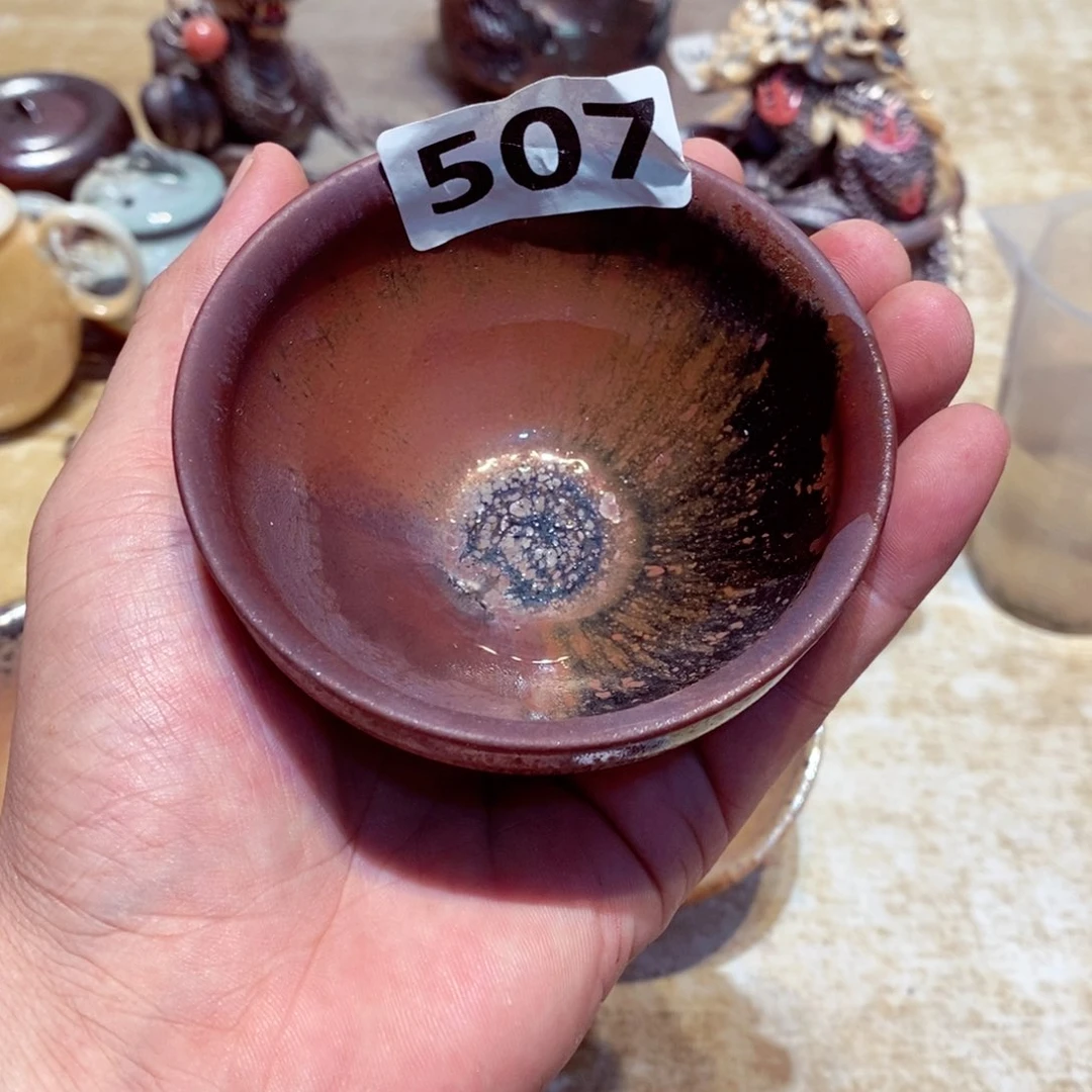 柴烧茶具陶瓷杯子