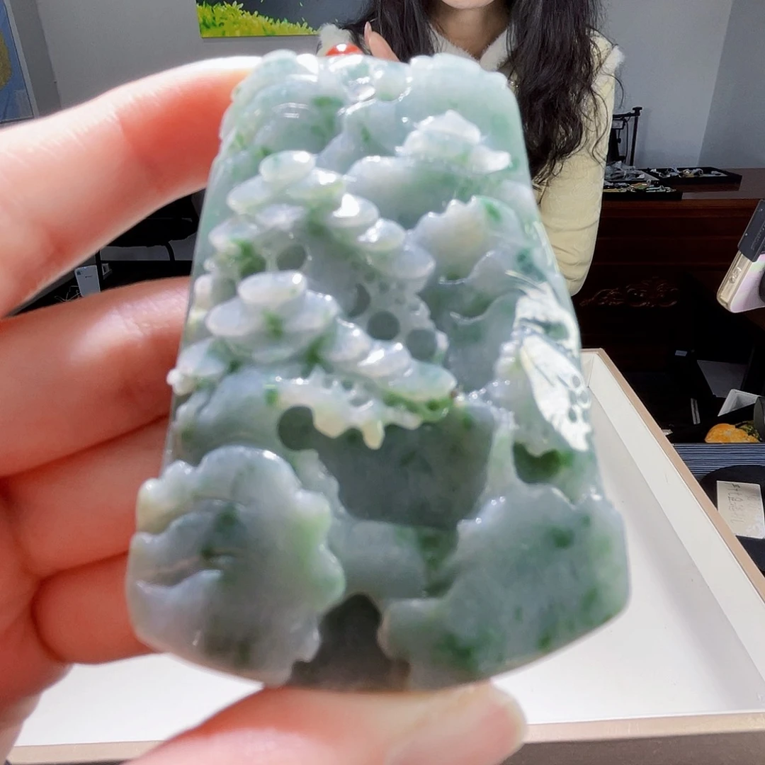 颈饰未镶嵌翡翠翡翠