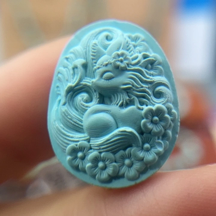 绿松石未镶嵌珠宝奇石