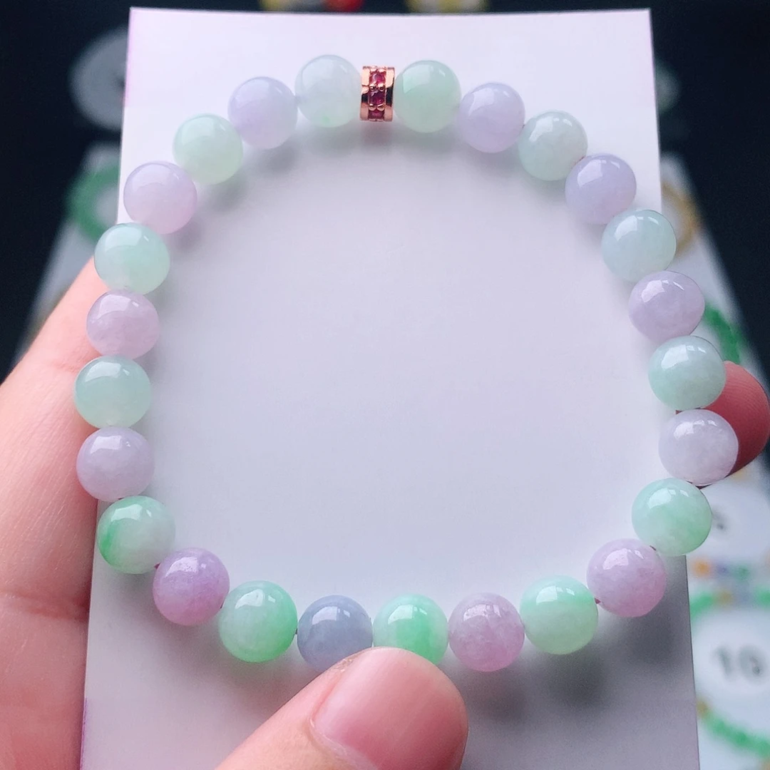 未镶嵌手串翡翠翡翠