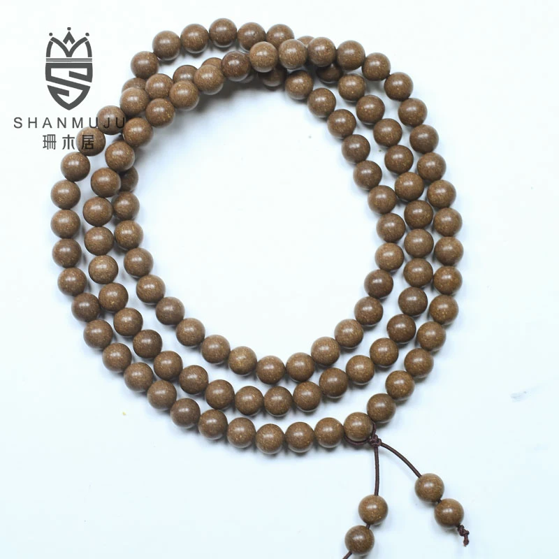 【珊木居】HXZ610 七香十二精合香珠0.8*108颗多圈手串