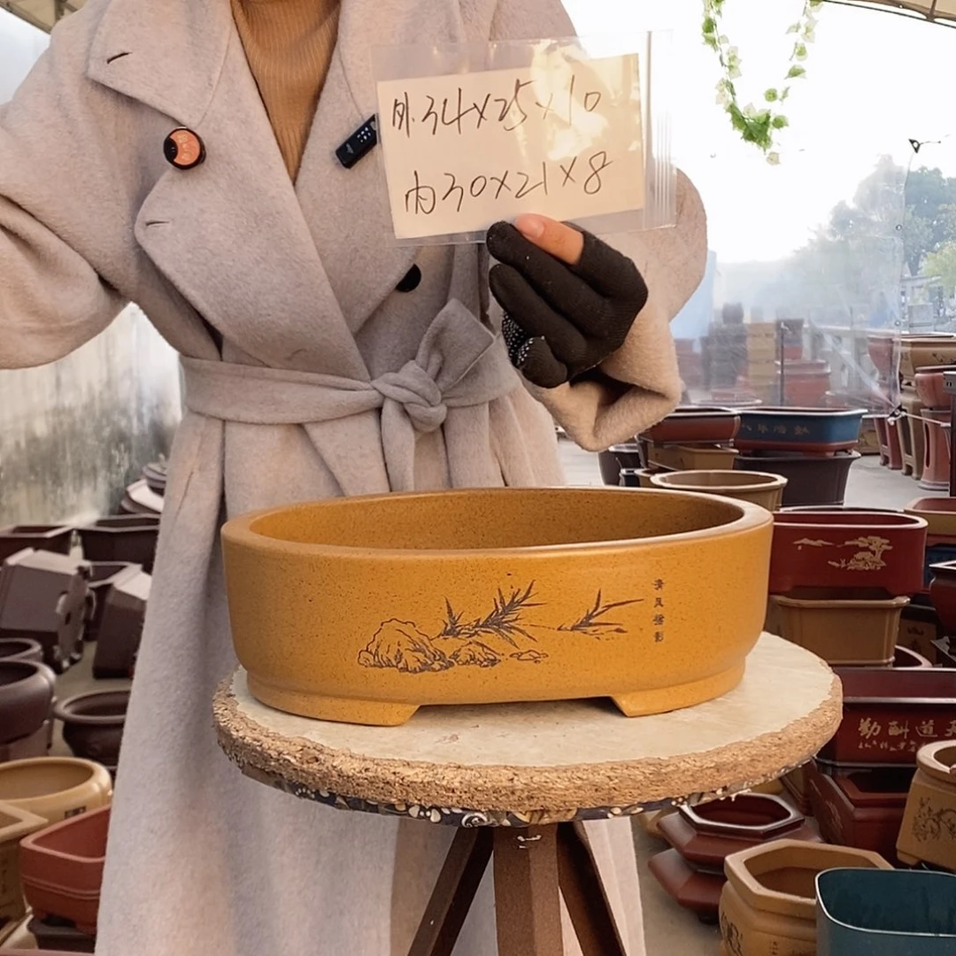 花盆紫砂紫砂花盆