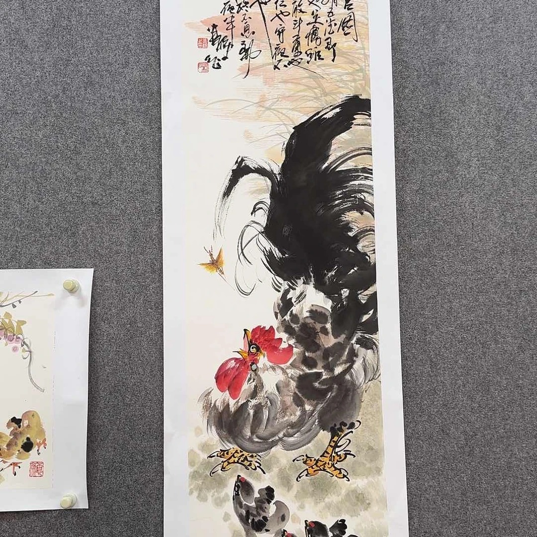 国画zz娄鹏老师手绘作品