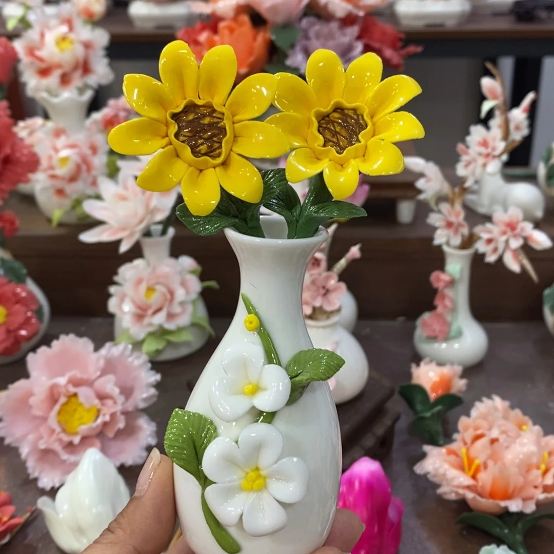 瓷片陶瓷工艺品摆件