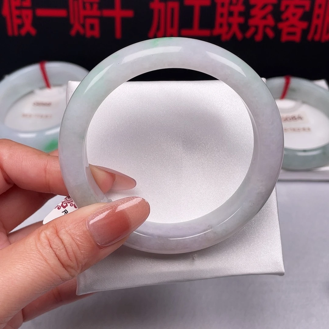 翡翠未镶嵌手镯053