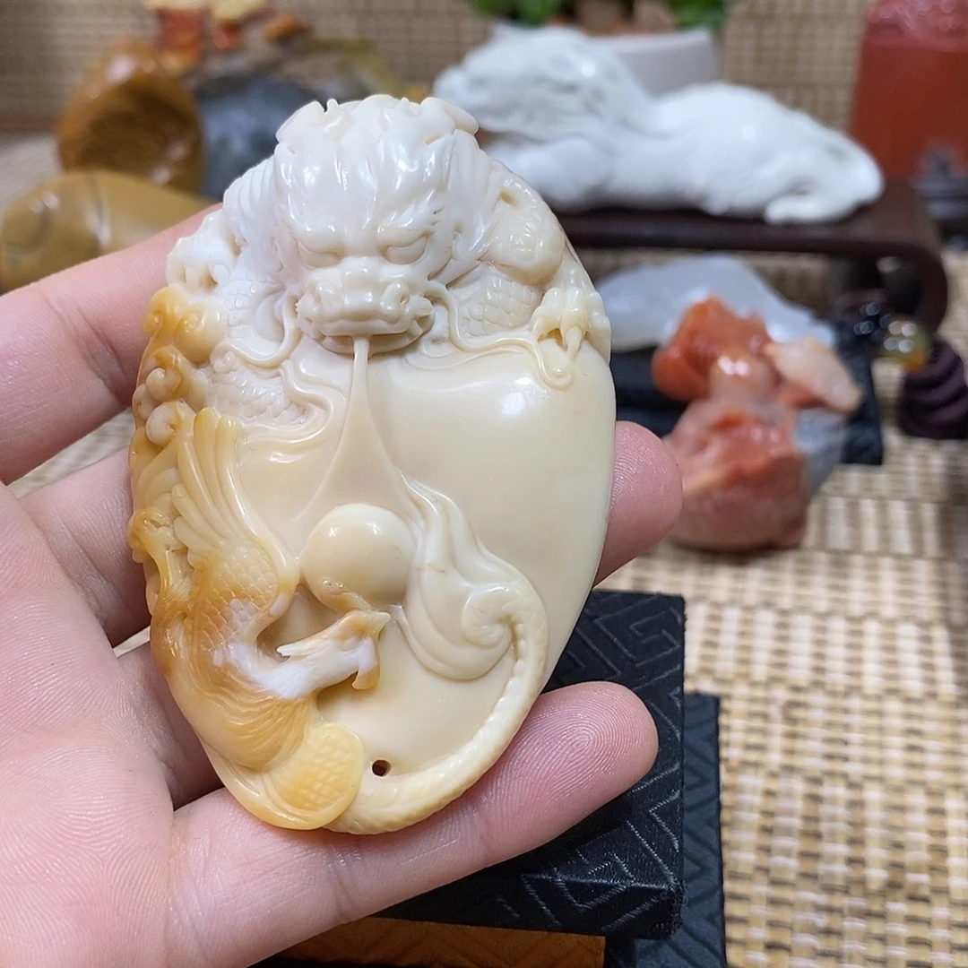 寿山石印石纹洋石