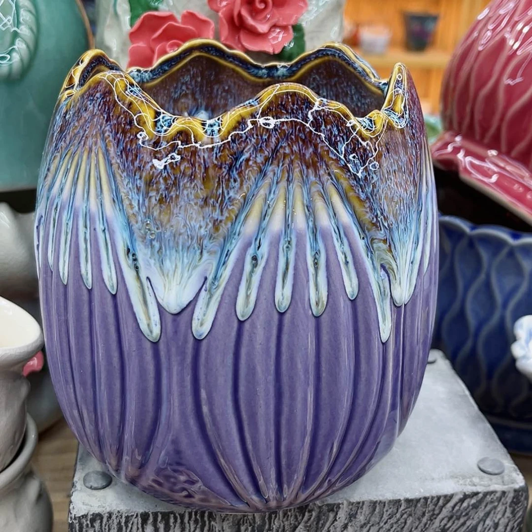 【闪购商品】陶瓷花盆