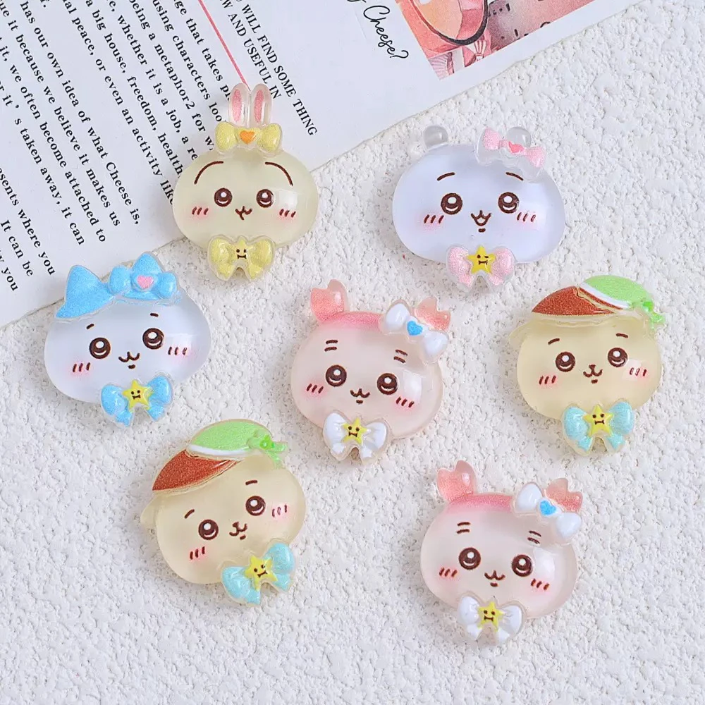 【对对碰】冰透可爱小八卡通diy饰品动物