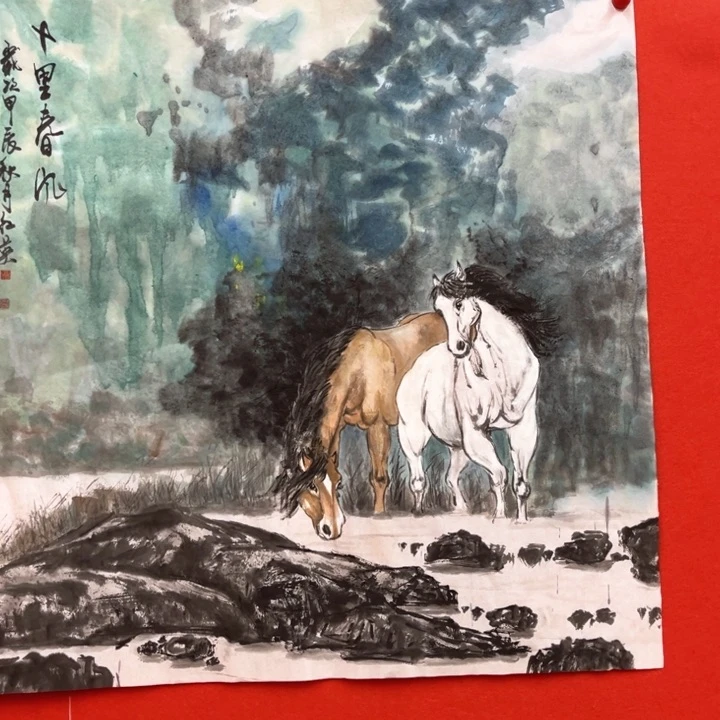 国画花鸟的翅膀和翅膀都是70.70