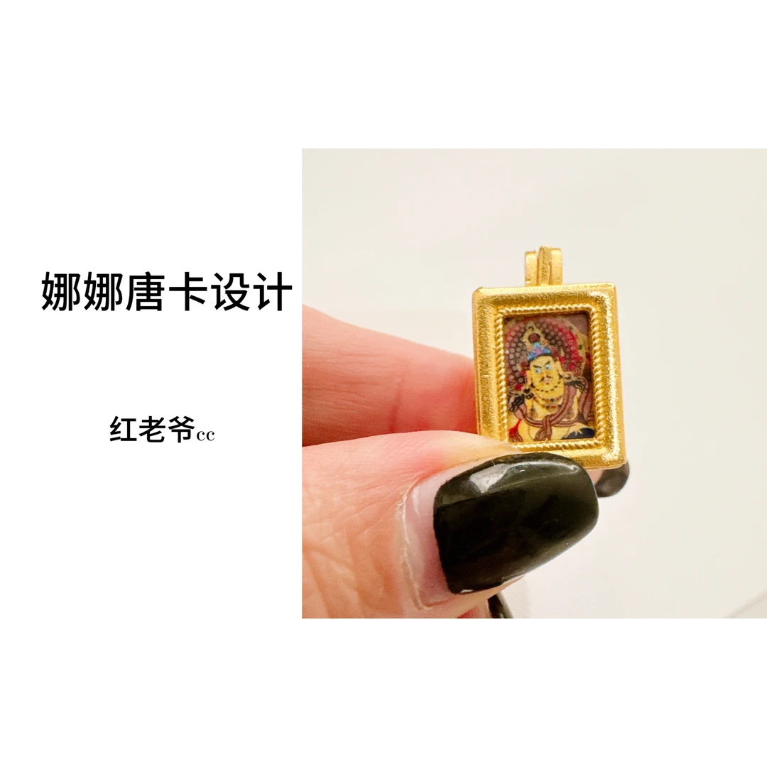 娜娜Gemmy Queen“红老爷CC”唐卡GQ02119