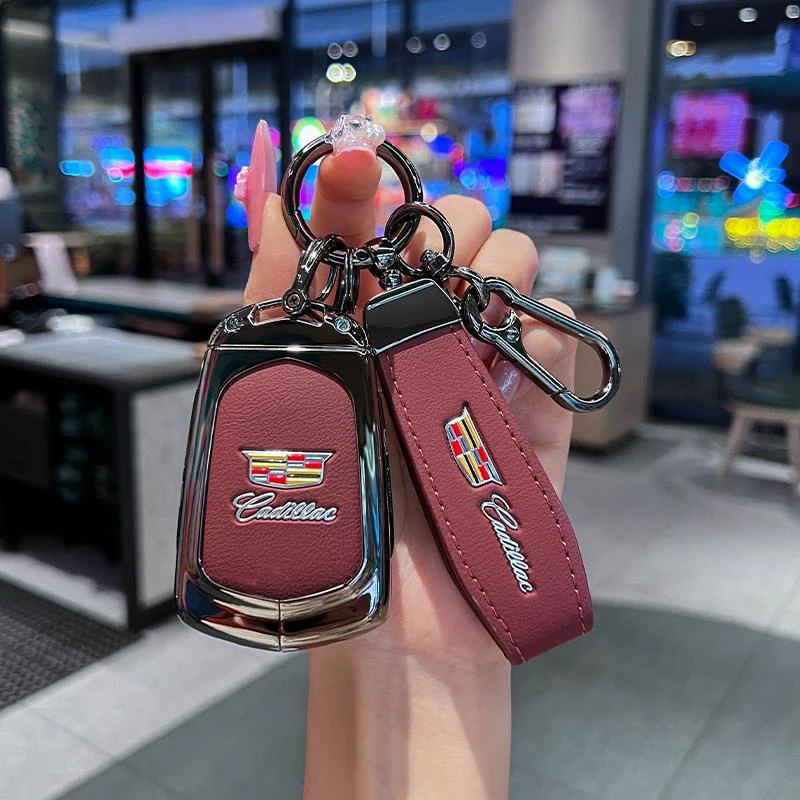 新凯迪拉克xt5钥匙套保护壳改装扣汽车男女士车载用品大全2025款