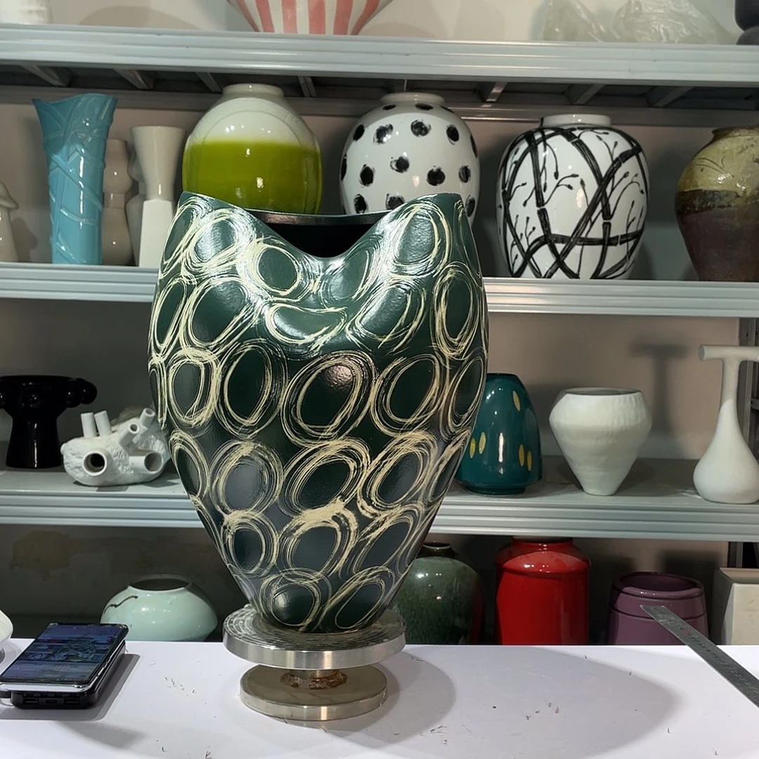 瓶陶瓷花器摆件系列-36