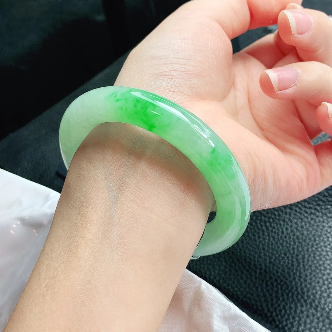 【闪购商品】未镶嵌手镯翡翠缅甸天然a货翡翠