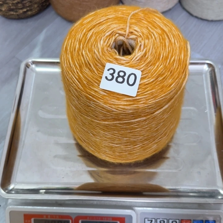 织绣380号黄色喷毛