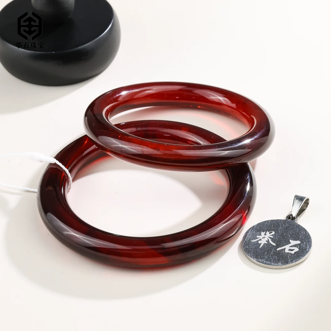【举石珠宝】ST0805-1000-860琥珀手镯（一件/多样性发/圈口自选）Y