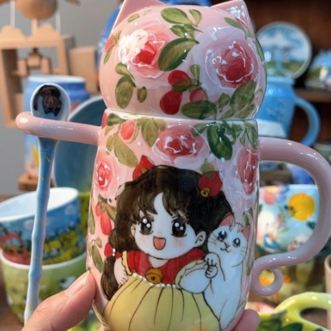 炉景德镇釉下手绘陶瓷