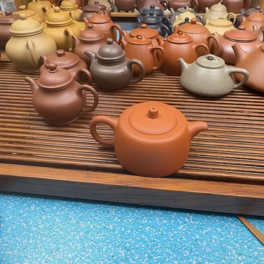 茶壶紫砂半手工制作