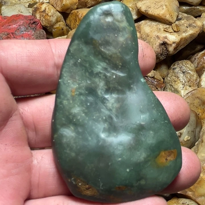 田黄石75克昌化源头绿