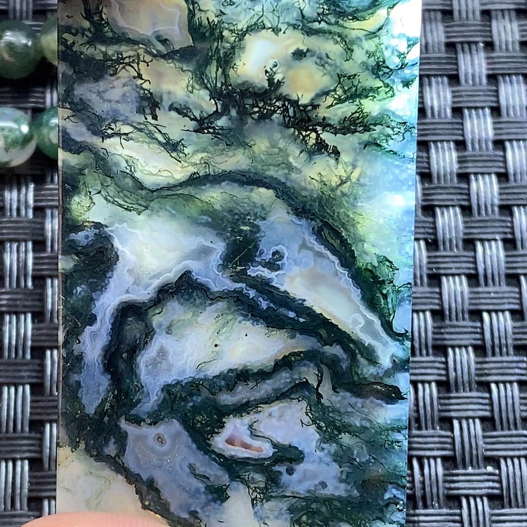 玛瑙/玉髓颈饰未镶嵌烟*
