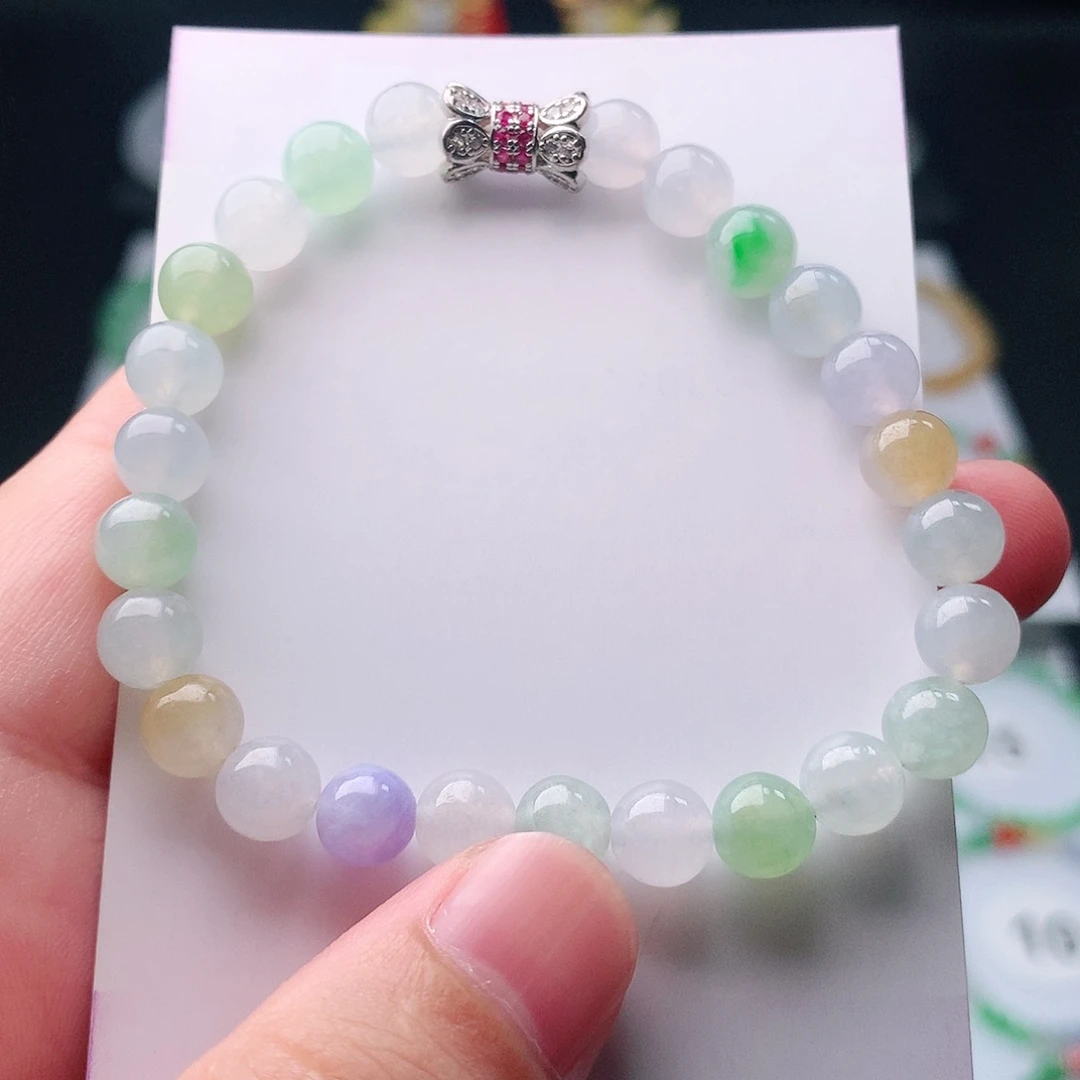 未镶嵌手串翡翠翡翠