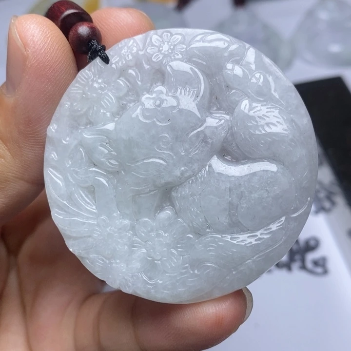 颈饰未镶嵌翡翠翡翠